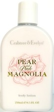 Crabtree  Evelyn PEAR  PINK MAGNOLIA Body Lotion, 8.5 fl. oz/250 mL, NEW