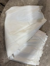 VINTAGE AMERICAN MAID SNIP IT HALF SLIP   SIZE 7.  WHITE