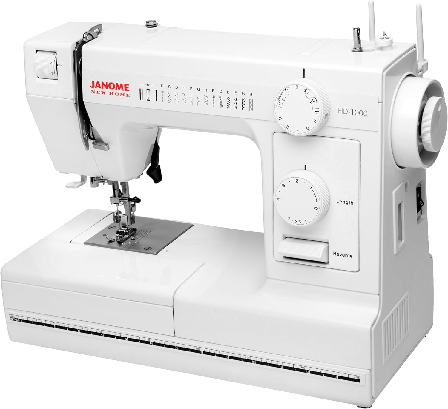Janome HD1000 Industrial Grade Sewing Machine White 732212310119 eBay