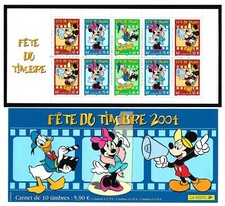 Carnet 2004 N°BC3641A - Fête du Timbre Disney - Timbres France Neufs