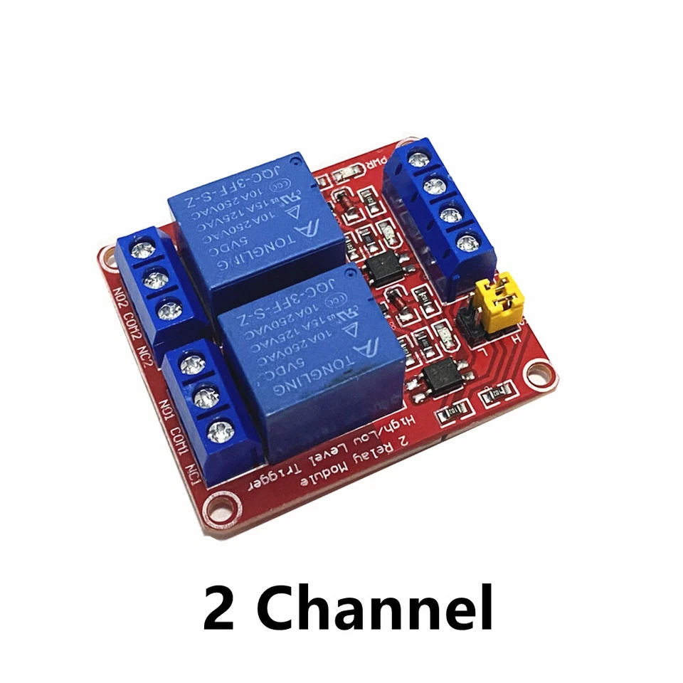 Relay Module Interface Boards for Arduino Low Level Trigger 1/2/4/6/8 Channels - Image 3 of 4