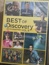Best of Discovery, Volume 6 with TLC & Animal Planet 4 DVD SET Dirty Jobs - NEW