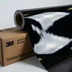 High Gloss Black - 3M 2080 HG12  Vinyl Wrap Film All Sizes Dual Cast Bubble Free
