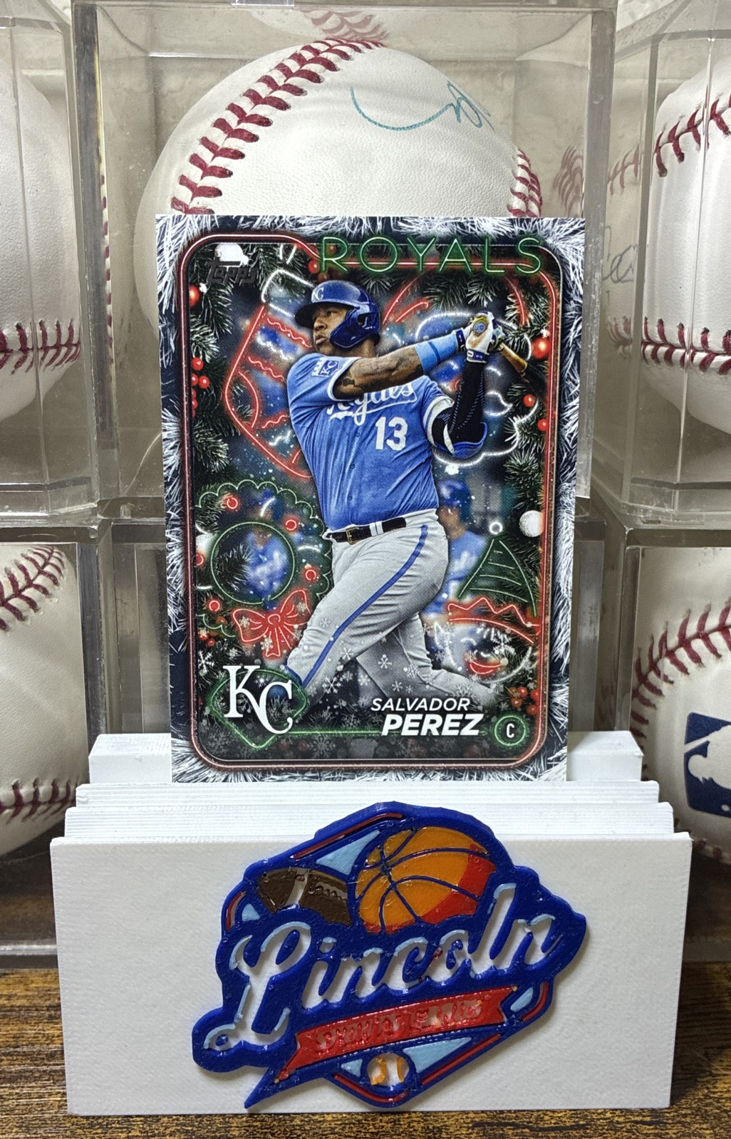 2024 Topps Holiday - Salvador Perez #H3 Holiday Tree