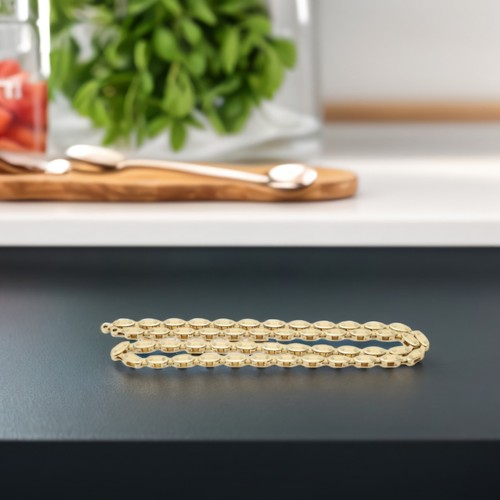 Bike Chain High Strength Single Speed 100 Link Gold Olive Bike Chain For Fix - Picture 5 of 24