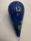2012 Li Bien  Handpainted Glass Teardrop Pier 1 Imports Angels Ornament — photo 2
