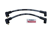 10mm Ton's Performance Harley Davidson FXR 82-00 Ignition Spark Plug Wires Black
