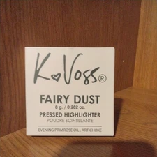 K Voss Fairy Dust Highlighter Moonlight/Starkissed Pressed PALETTE NIB RV$38
