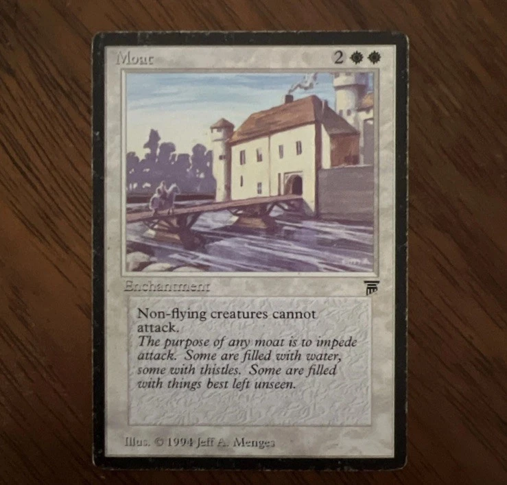 Moat Magic: The Gathering Individual Trading Card Games for sale