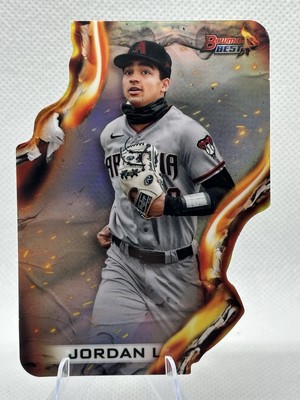 2021 Bowman's Best Jordan Lawlar Heatwave Die Cut RC #HW-5 Diamondbacks
