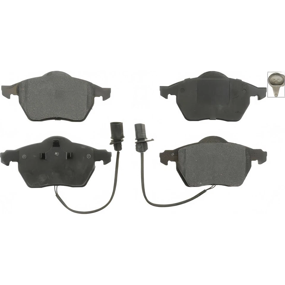 Rotores de freno de disco delanteros y traseros pastillas de freno para Audi A6 Quattro 1999 1998 Foto 4 de 4