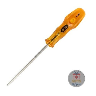 VESSEL 5400TX Power Grip Tamper-Proof Torx Driver T25H x 120mm Cr-V Steel