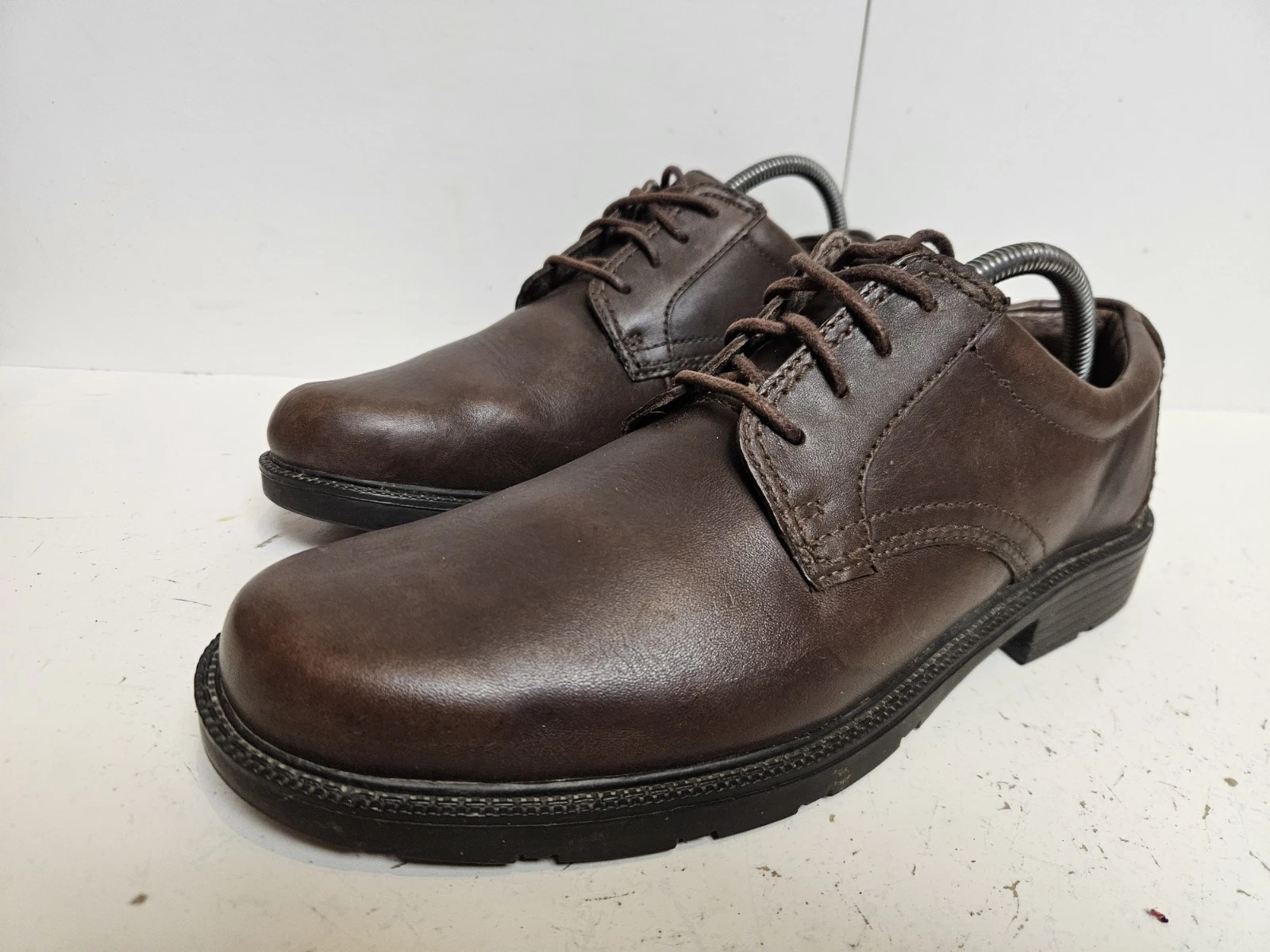 Scarpe Clarks Uomo Collezione Walk Cushion Cell Smart Pelle Morbida UK 8 EU 42