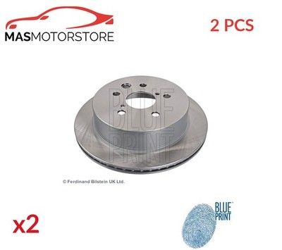 BREMSSCHEIBEN SATZ PAAR HINTEN BLUE PRINT ADT343297 2PCS P FÜR LEXUS IS III