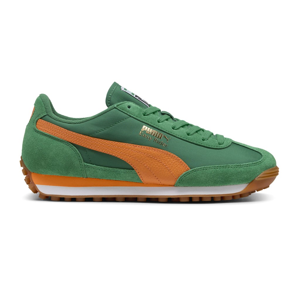 PUMA Easy Rider Vintage Lace Up Mens Green Sneakers Casual  display picture 1