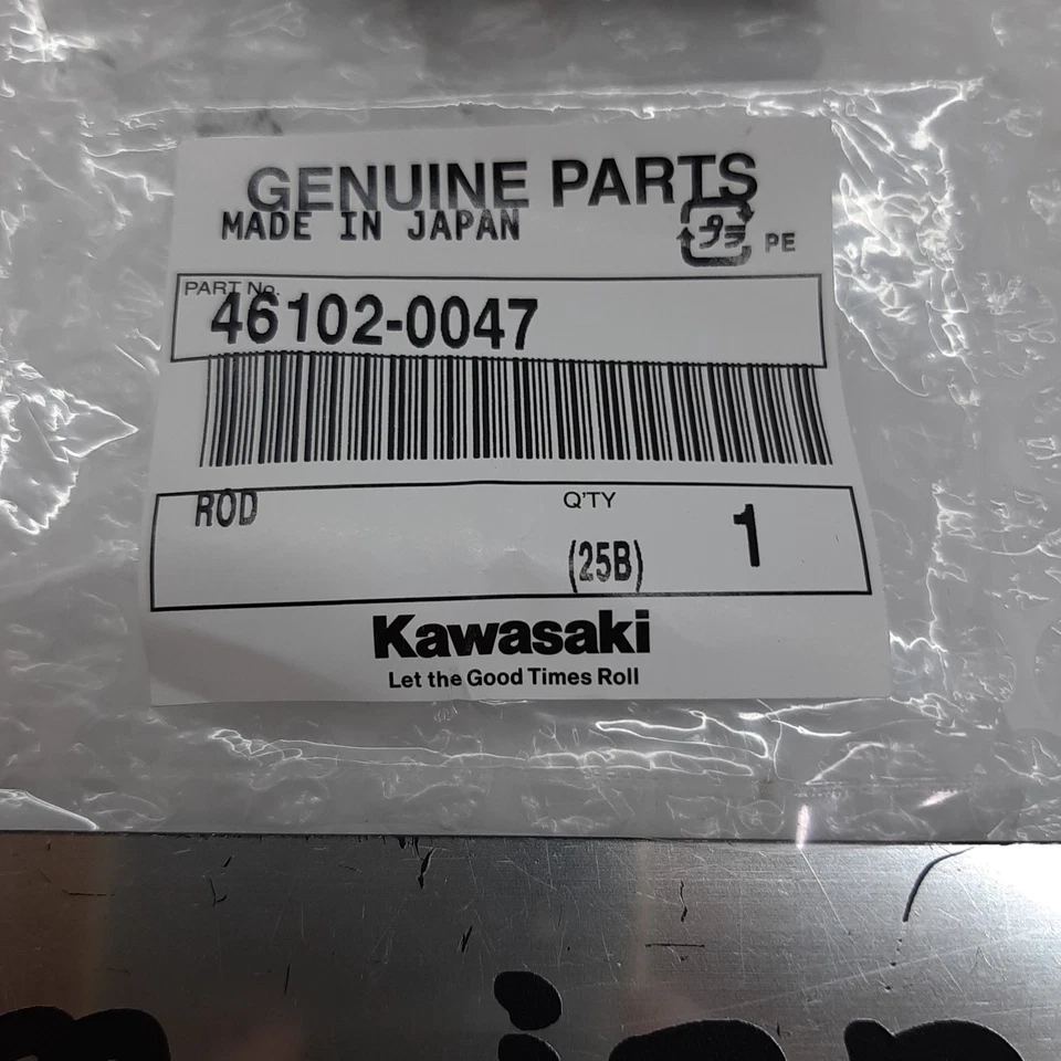 KAWASAKI GENUINO NUEVO 2004-2015 NINJA ZX-10R MONTAJE VARILLA EMBRAGUE 46102-0047 Foto 3 de 4