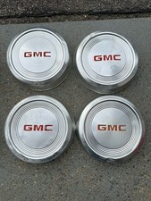 4 Gmc 10.5 Dog Dish Hubcaps S15 Sonoma Truck Jimmy Safari Van. Nice Drivers