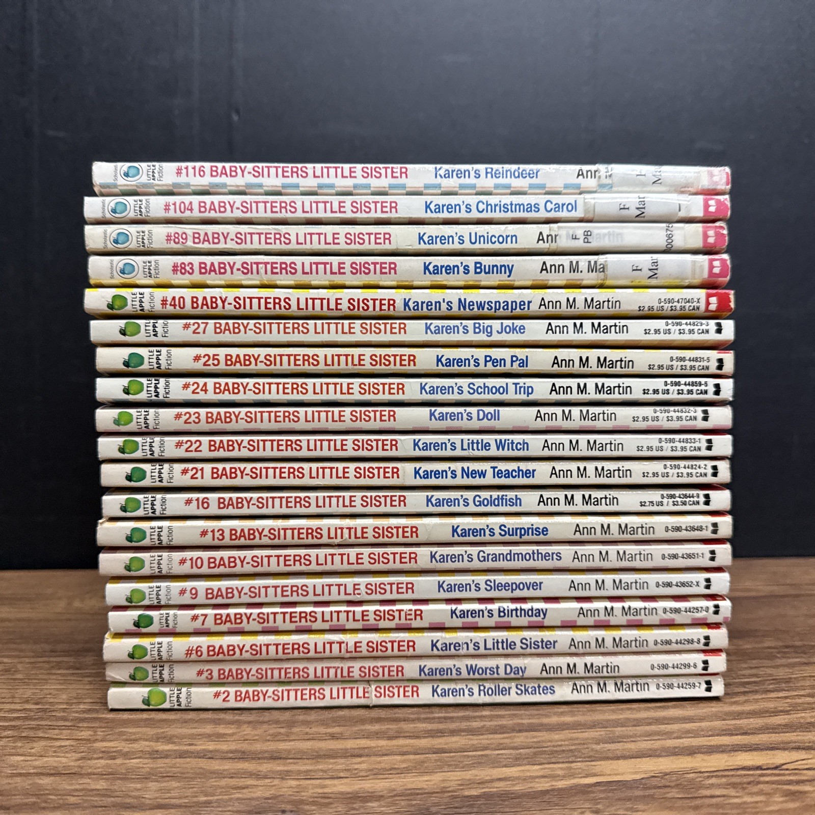 Lot of 19 The Baby-Sitters Club LITTLE SISTER Books VTG 90s Scholastic PAPERBACK