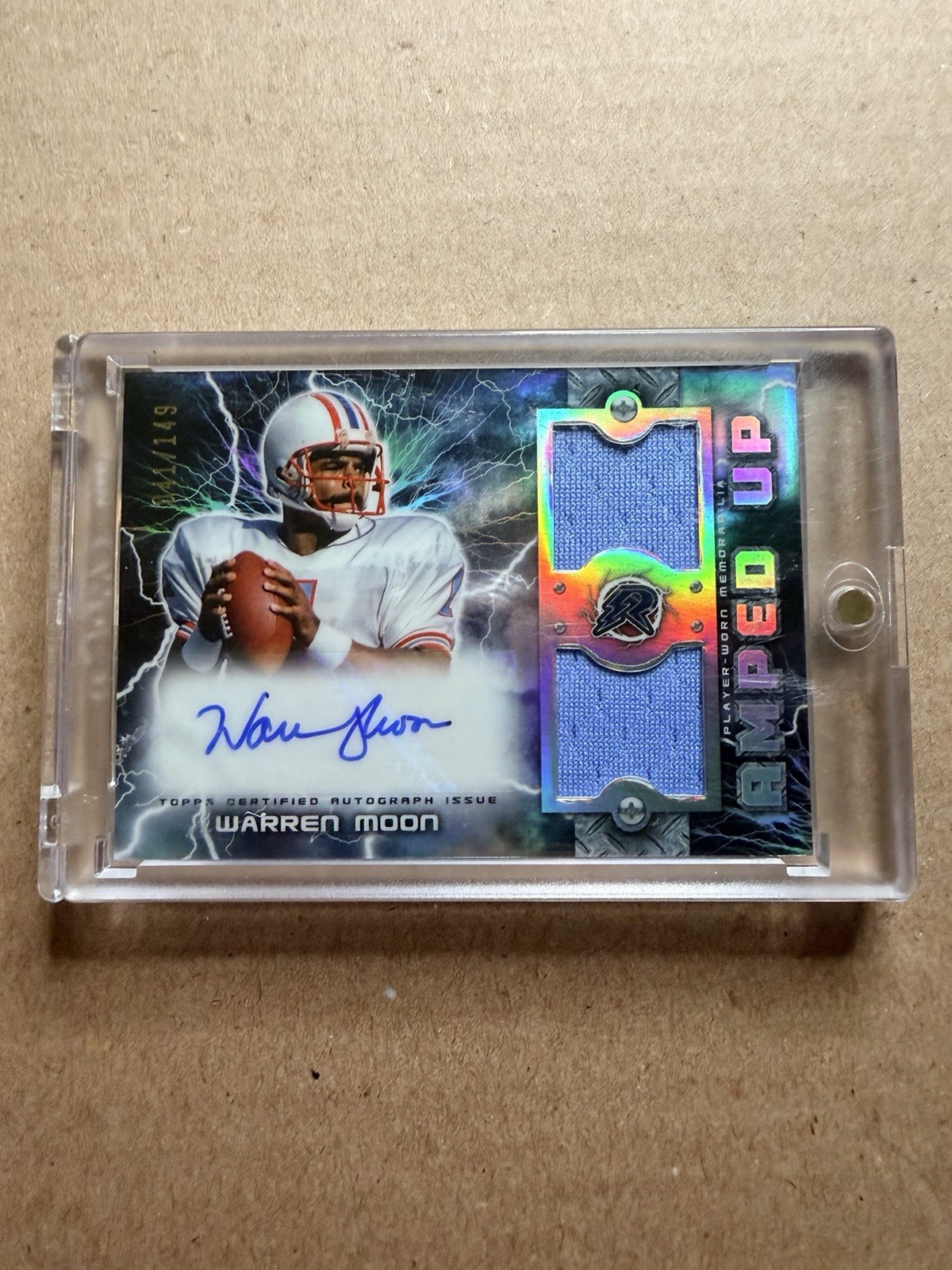 2023 Topps Composite - Resurgence Amped Up Patch Autographs Warren Moon...
