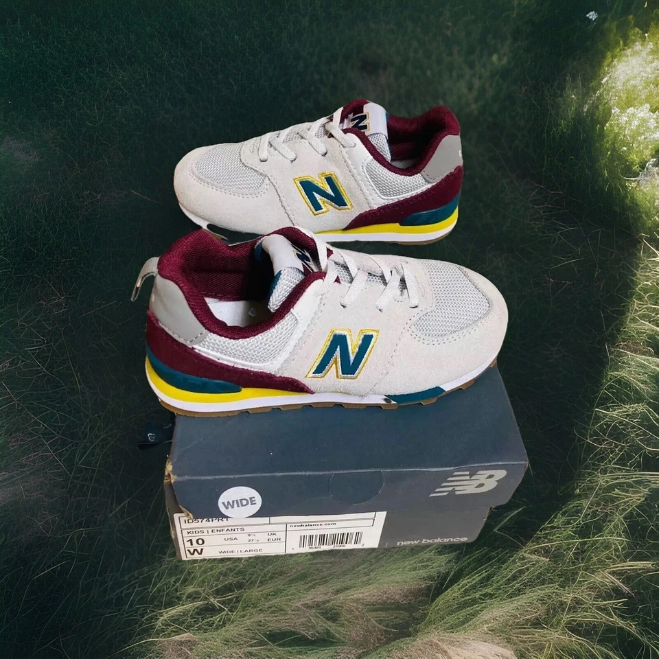 New Balance Niños Zapatos 574 Talla 10W Foto 2 de 4