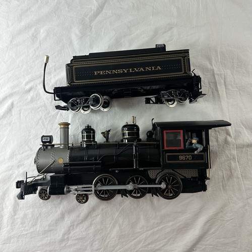 LOCOMOTORA BACHMANN BIG HAULERS LIBERTY BELL LIMITADA ESCALA G 9670 Y COCHE DE CARBÓN PA | Zustand: Used