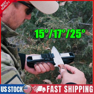 Wicked Edge Venture Pro Portable Hand Held Angle Guided Knife Sharpener Black