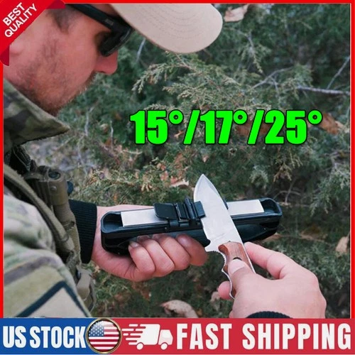 Wicked Edge Venture Pro Portable Hand Held Angle Guided Knife Sharpener Black