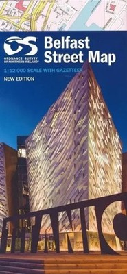 Land and Property Services | Belfast Street Map | (Land-)Karte | Englisch (2013)