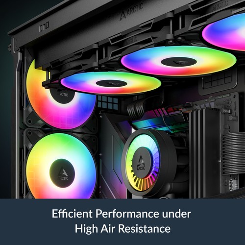 ARCTIC P12 Pro PST A-RGB (3 Pack) Fan 120 mm PWM PC Case Silent - Afbeelding 3 van 8