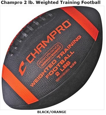Champro Weighted Football 2 Pound Training Football Intermediate Size NEW