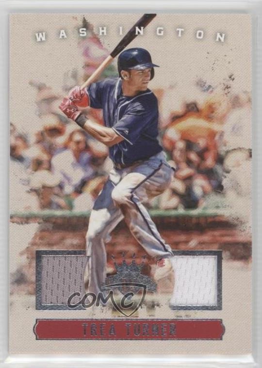 Trea Turner #DKM-TR 2017 Panini Diamond Kings Baseball DK Materials