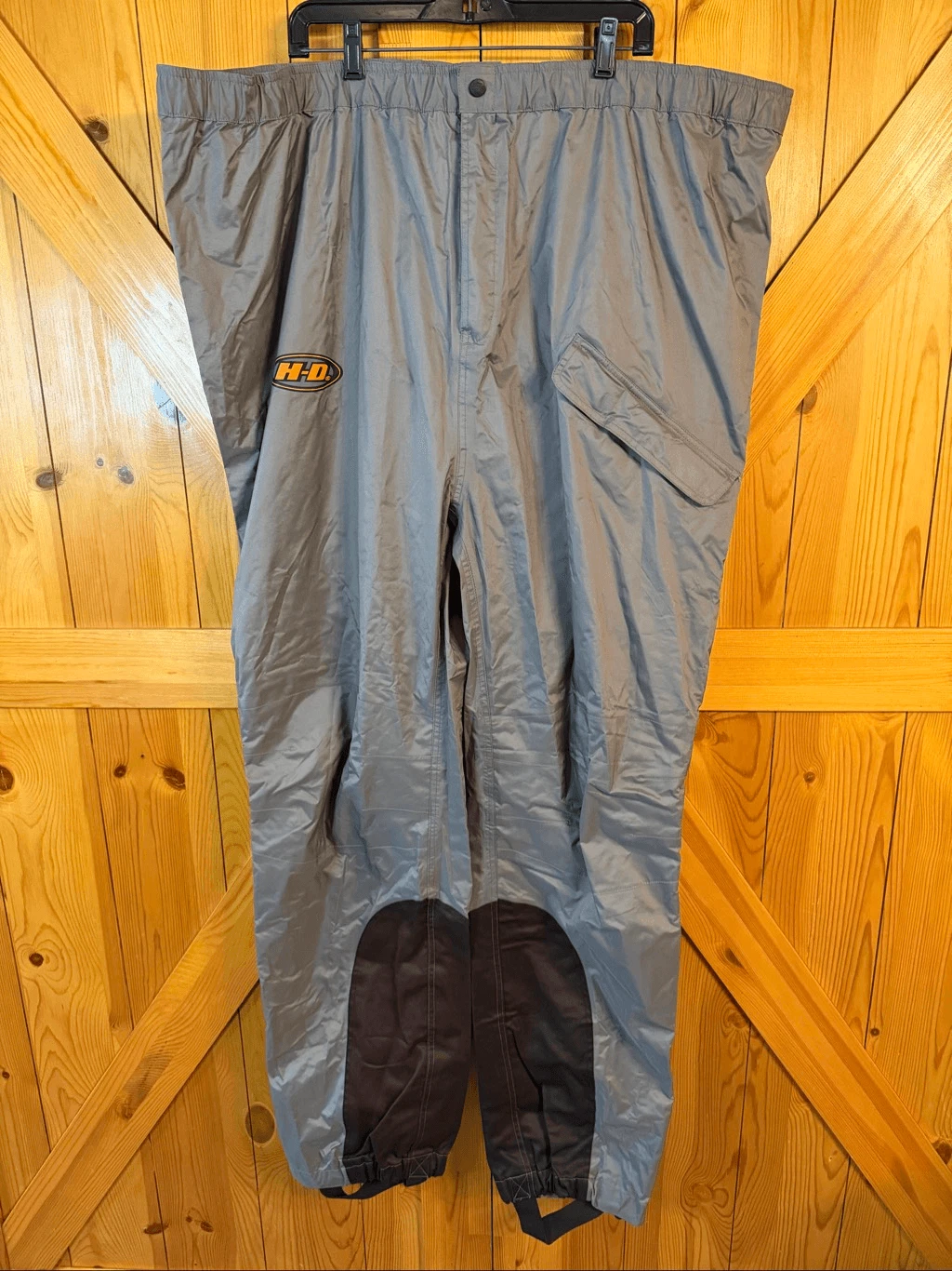 HARLEY DAVIDSON Rain Pants Size 4XL Gray Windbreaker Style Waterproof Riding Gea