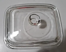 Pyrex P-4-C Clear Lid Replacement for Corning Ware P-4-B  Loaf Pan (Under Chip)