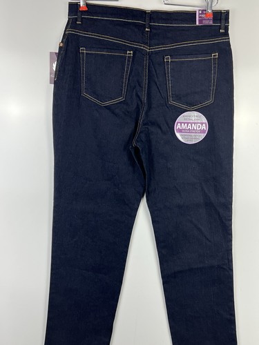 Gloria Vanderbilt Amanda Denim Jeans 12 Average Heritage Fit NWT Tapered Leg - Picture 8 of 9