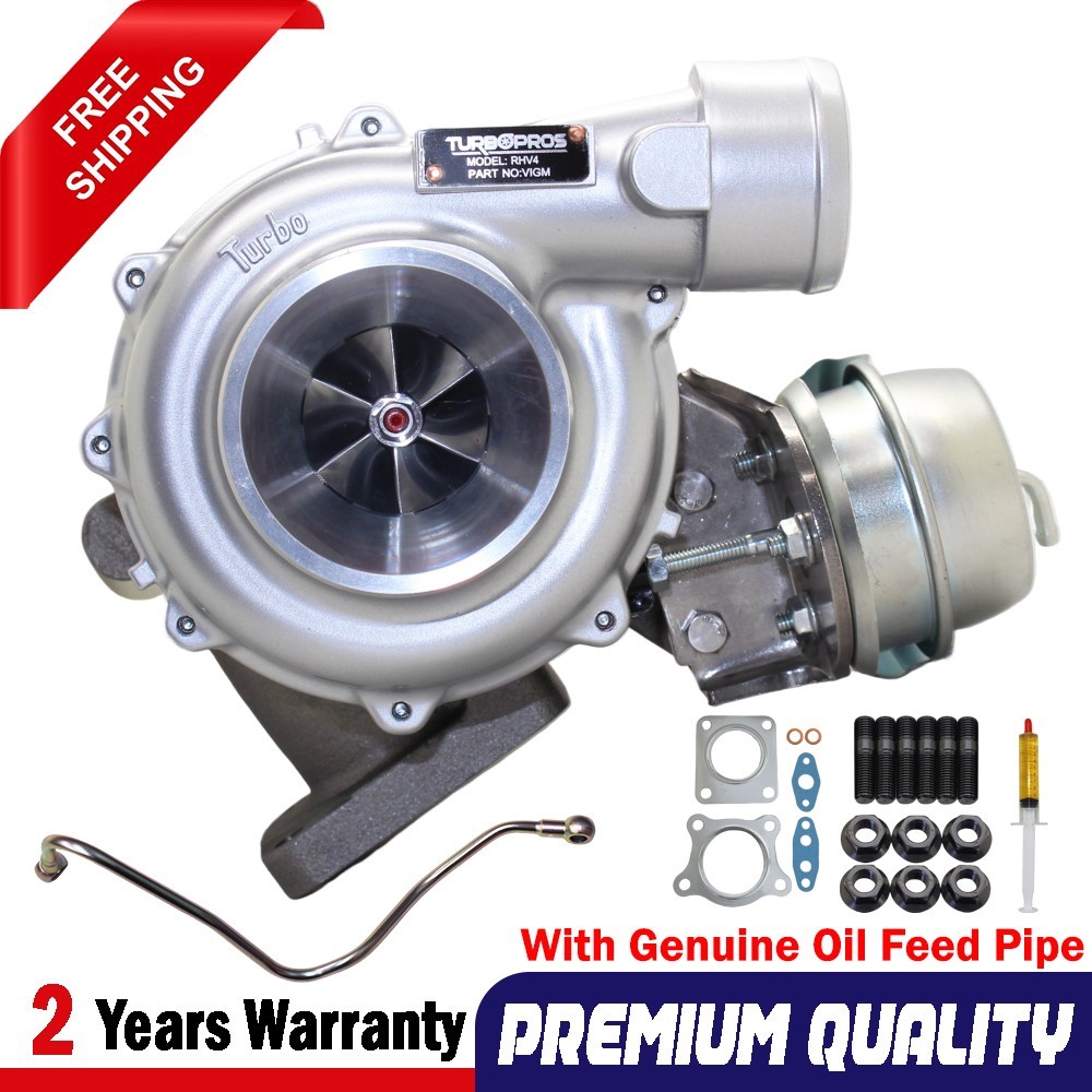 Upgrade Billet Turbo Charger&Oil Feed Pipe For Holden Colorado RC 4JJ1 3.0L 2010