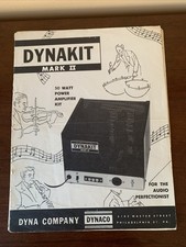 Dynakit Mark II 50 Watt Power Amplifier Kit Manual