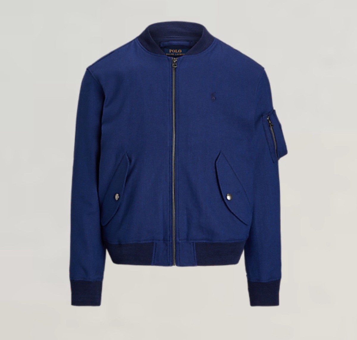 Polo Ralph Lauren Stretch Linen-Cotton Bomber Jacket Sizes L | eBay UK