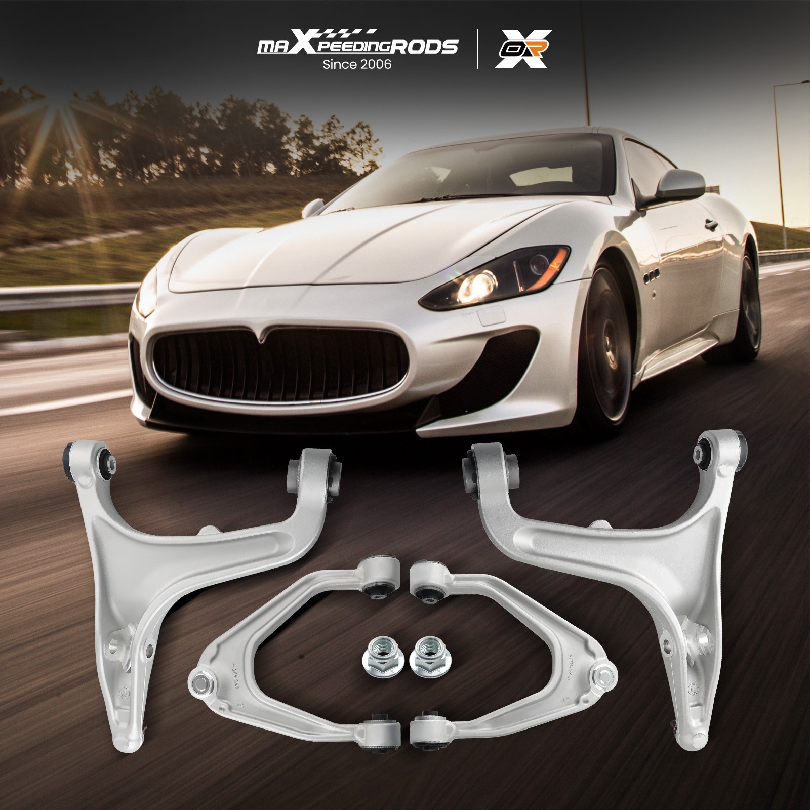 Maserati Quattroporte 2014-2022 FRONT+UPPER Control arm