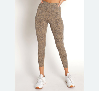 Varley Lets Go High Rise Legging in Painterly Spot VAR00816 Size SMALL