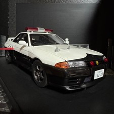 Autoart 1/18 Nissan GTR R32 Diecast Model Kanagawa Prefectural Edition Full Open