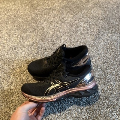 ASICS Women s Black Mesh Lace-Up Low Top Athletic Sneakers, Logo Accent