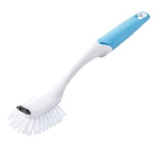 All Purpose Kitchen Brush with Wooden Handle for Cleaning Dishes Pots Pans and