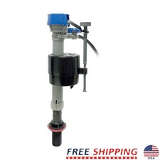 Universal Toilet Fill Valve High Performance Water Control Easy Install 2X Flush
