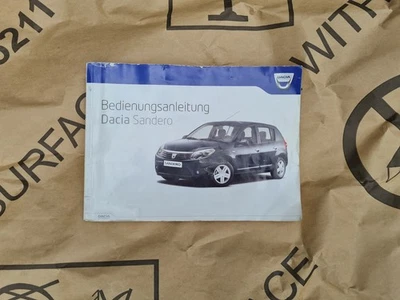 Original Dacia Sandero,Sandero Stepway SD Betriebsanleitung 07.2008-12.2012 - Bild 1 von 4