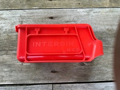 Stapelbarer Aufbewahrungsbehälter, INTERBIN, HC2/Rot, Medium, Box/Wanne
