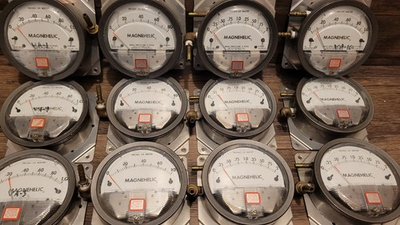 #ad #ad Lot Of 12 Dwyer Magnahelic Pressure Gauge Different Ranges On Dial 15 psi max $120.00