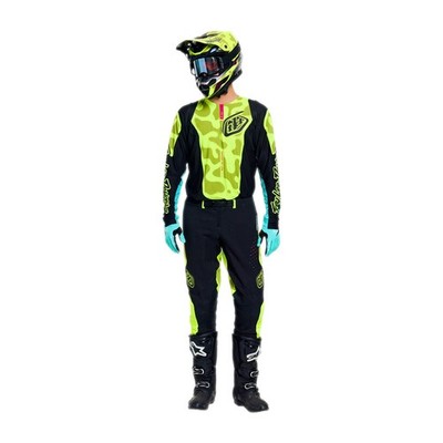 2026 TROY LEE DESIGNS TLD SE PRO RACE KIT SUIT MYTH BLACK FLO YELLOW MOTOCROSS