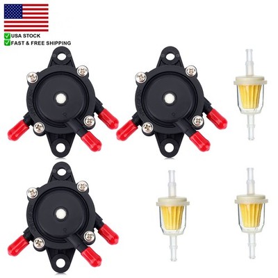 3PK Fuel Gas Pump Fits Mikuni Briggs&Stratton 808492 808656 691034 692313 491922
