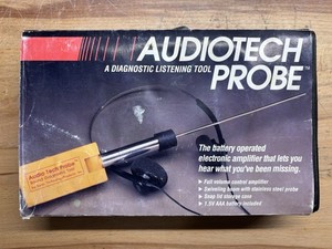 Mint Audio Tech Probe sound diagnostic tool for engines motors. Sonic Technology