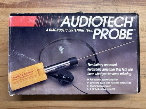 Mint Audio Tech Probe sound diagnostic tool for engines motors. Sonic Technology